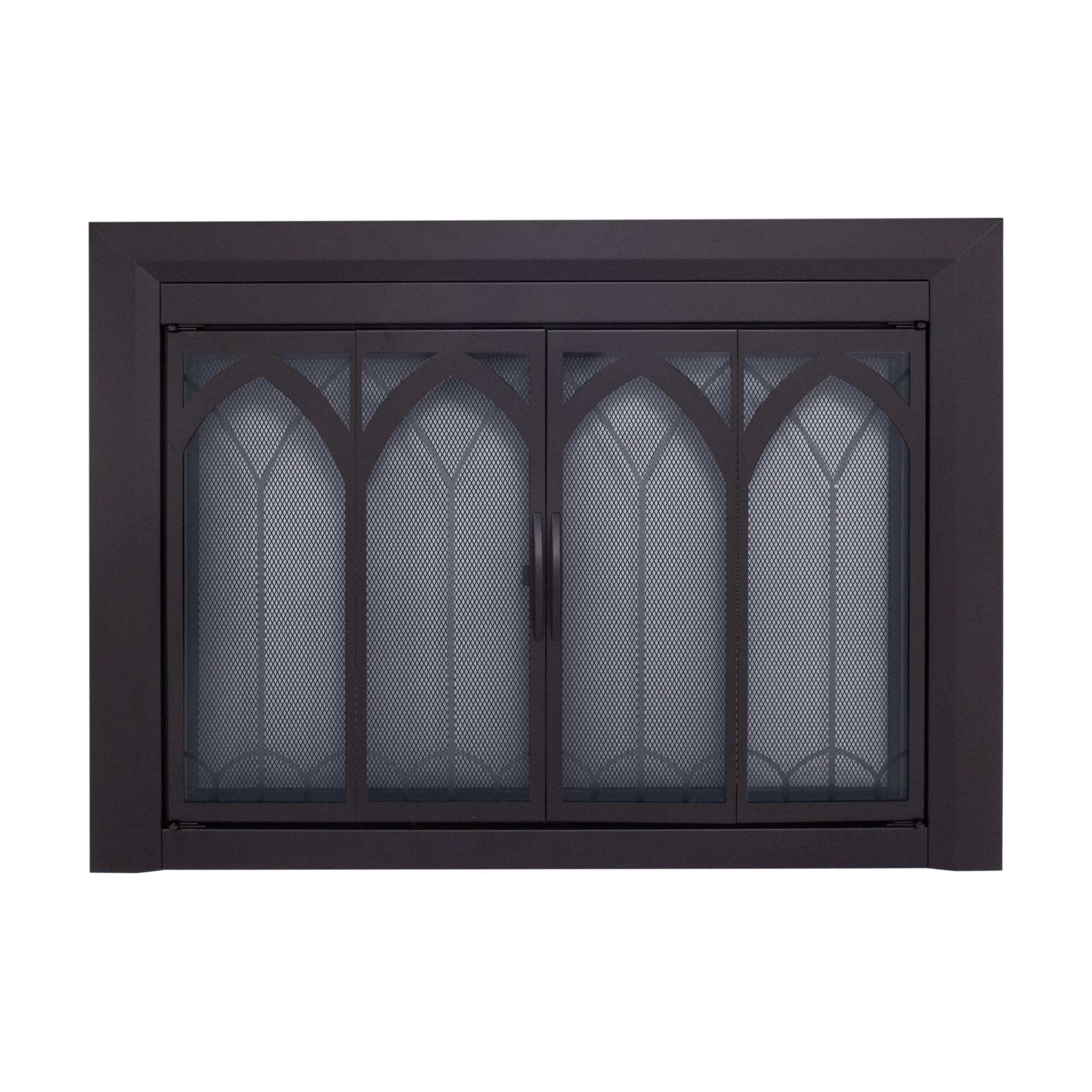 Pleasant Hearth Colllin Fireplace Glass Door, For Masonry Fireplaces, Medium, Black, Model# CI-3501BL